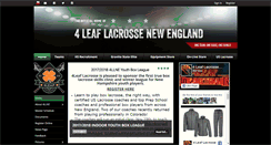 Desktop Screenshot of 4leaflax.org